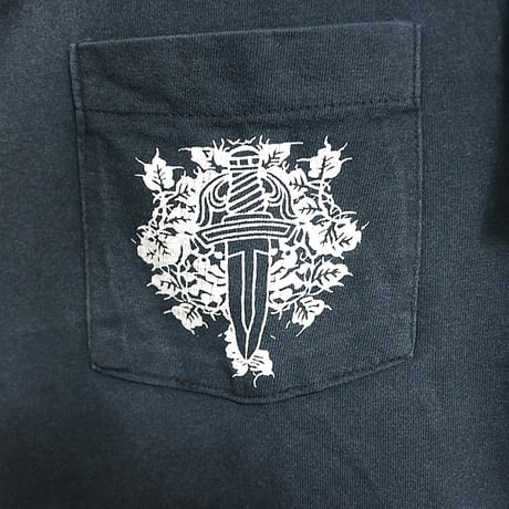 Chrome Hearts Vintage Neck Logo Scroll Label T-Shirt #31831