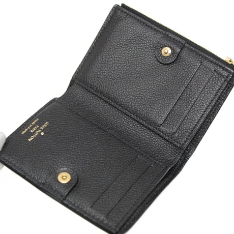Louis Vuitton Portefeuille Lisa Coin Purse Monogram Empreinte Black M83365 #74690
