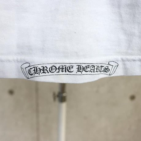 Chrome Hearts Old USA Flag Scroll Label T-Shirt #31574