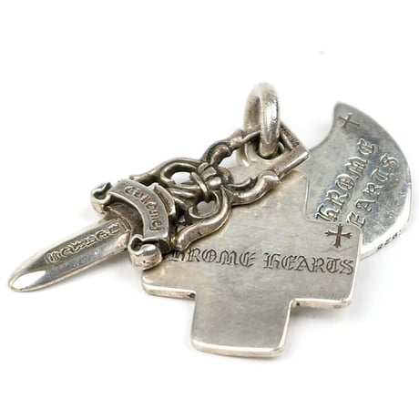 Chrome Hearts Three Trinckets Charm Pendant #31877