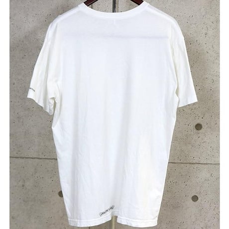 Chrome Hearts Neck Print Logo T-Shirt White #103826