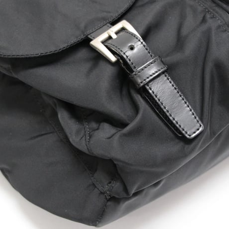 PRADA Backpack Nylon Black #76245