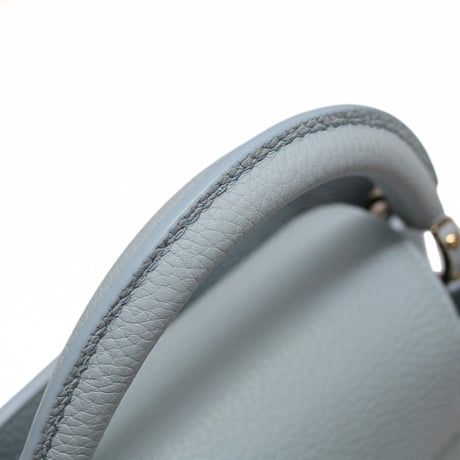 Louis Vuitton Capucines BB Handbag Taurillon Leather Olympic Blue M24656 #76414