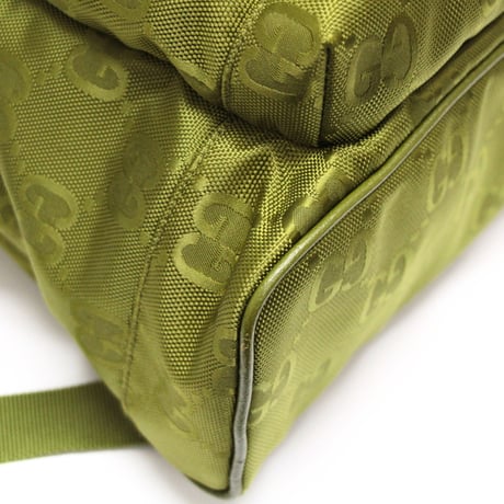 GUCCI Off The Grid Backpack GG Nylon Khaki #75687