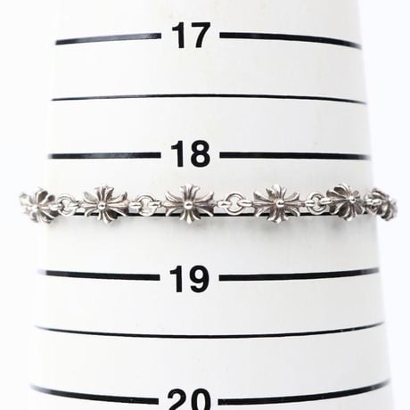 Chrome Hearts Tiny ECH Plus Bracelet 13 Links#104709