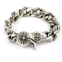 Chrome Hearts Fancy Link Clip Bracelet 15Links #103955