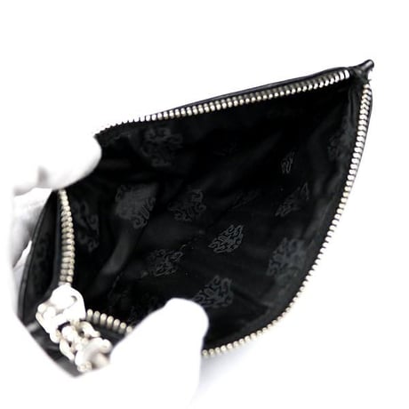 CHROME HEARTS Wallet Easy Money Lrg CH Plus Patch Black #103770