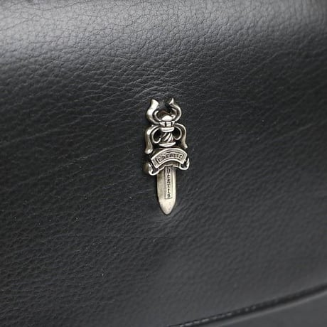 Chrome Hearts Dagger TEENER 2-Way Bag leather Black #104286