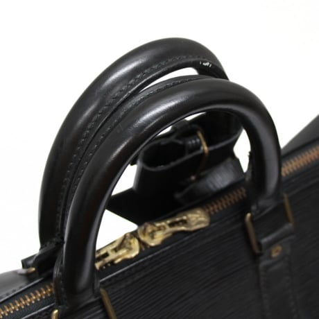 Louis Vuitton Keepall 45 Boston Bag Epi Leather Black M59152 #74323
