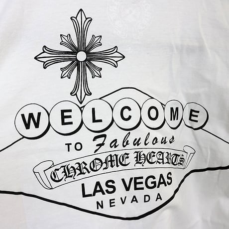 Chrome Hearts Las Vegas Exclusive City Logo T-Shirt #31704