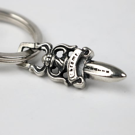 Chrome Hearts Large Cross Split Dagger Keyring #31558