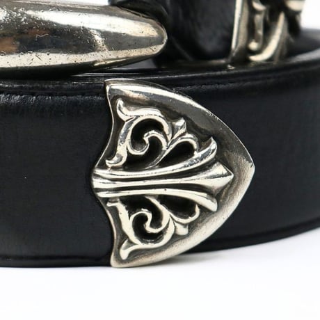 Chrome Hearts Classic 3PC Leather Belt #32007