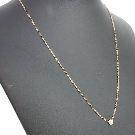 Cartier d'Amour Necklace Small Model 18K Pink Gold with Diamond＃19922