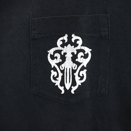 Chrome Hearts Vintage Vine Dagger Horseshoe T-Shirt #31827