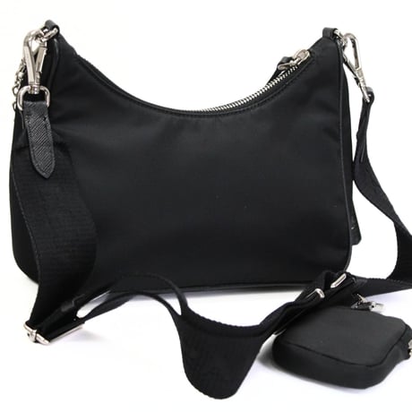 PRADA Re-Edition Shoulder Bag Nylon Black #76213