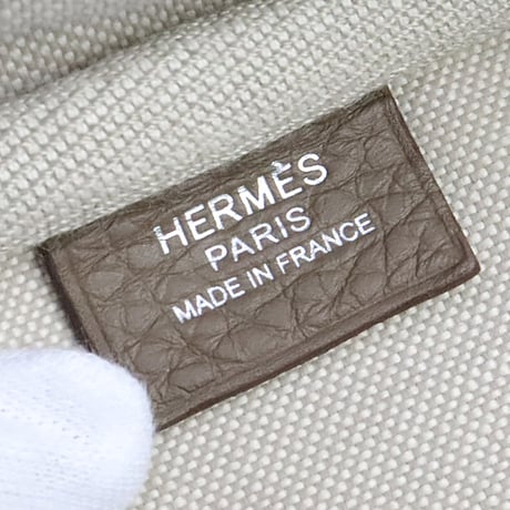 HERMES Victoria 35 Handbag Taurillon Clemence Etoupe＃19867