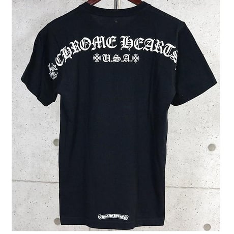 Chrome Hearts Old English Arch Logo Pocket T-Shirt #31689