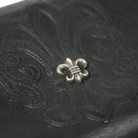 Chrome Hearts REC F ZIP #2 Flare Round Zipper Wallet #104788