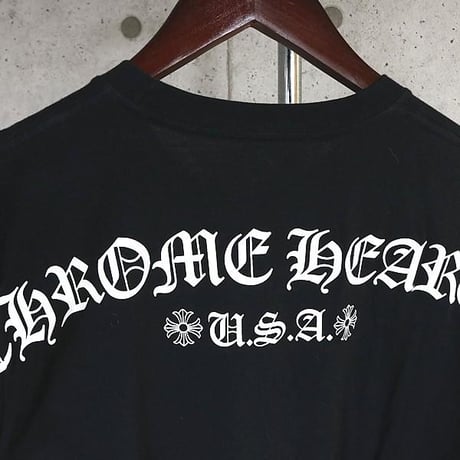 Chrome Hearts Old English Arch Logo Pocket T-Shirt #31689