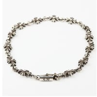 Chrome Hearts Tiny ECH Plus Bracelet 13 Links#104709