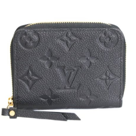 Louis Vuitton Zippy Coin Purse Monogram Empreinte Black M60574 #76062