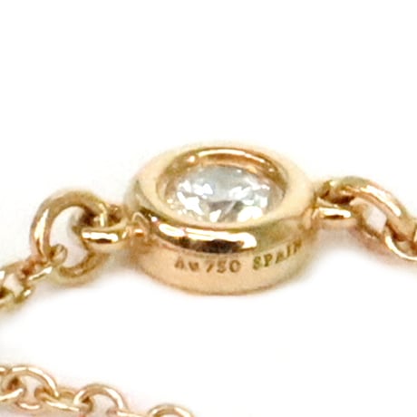 TIFFANY＆CO. Elsa Peretti Diamonds by the Yard Ring 18K Pink Gold #19938
