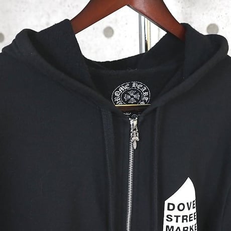 CHROME HEARTS × DOVER STREET MARKET Logo Zip Up Hoodie #104949