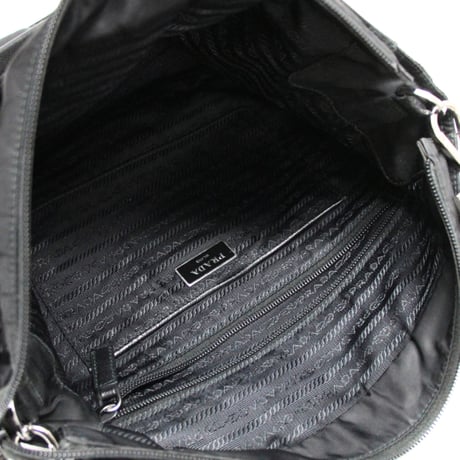 PRADA Shoulder Bag Nylon Black #76559