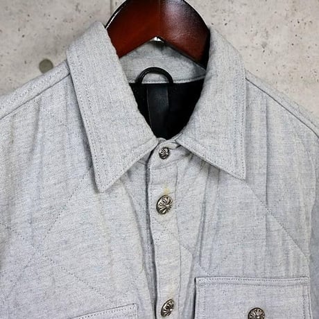 Chrome Hearts WORK DOG FBRC SHIRT Work Dog Quilted Jacket ＃104795