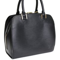 Louis Vuitton Pont Neuf Handbag Epi Leather Black M52052 #76626