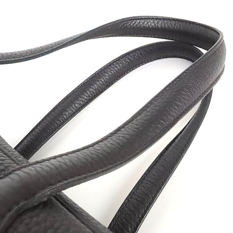 HERMES Victoria 35 Handbag Taurillon Clemence Leather Prune #20216