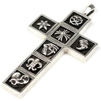 Chrome Hearts Multi-Framed Cross Pendant #31549