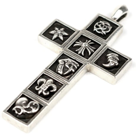 Chrome Hearts Multi-Framed Cross Pendant #31549