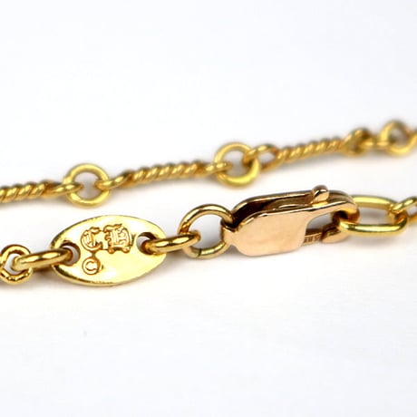 Chrome Hearts 22K Twist Chain Necklace 16 Inches #32156