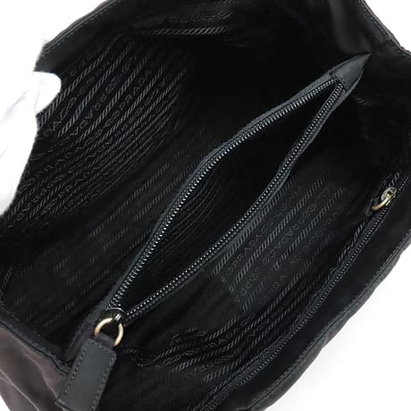 PRADA Tote Bag Tessuto Nylon Black #19787