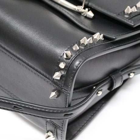 Alexander McQueen Brand-New The Story 2way Shoulder Bag Black #32232