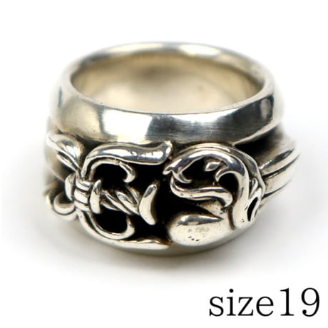 Chrome Hearts Dagger Heart Ring #31841