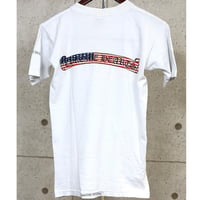 Chrome Hearts Old USA Flag Scroll Label T-Shirt #31574