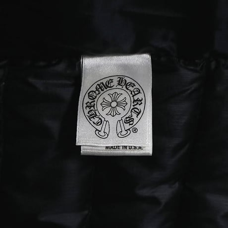 Chrome Hearts Cross Button Dagger Zip Down Puffer Jacket #103923