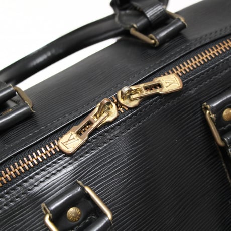 Louis Vuitton Keepall 45 Boston Bag Epi Leather Black M59152 #75723