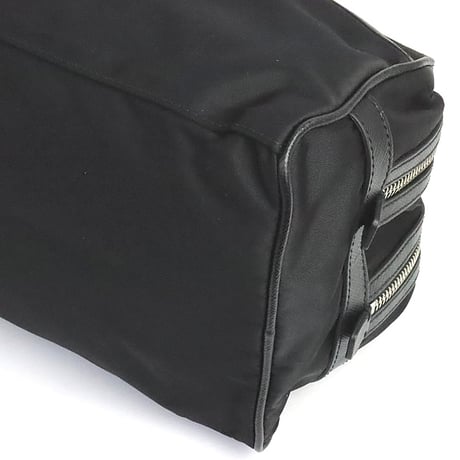 PRADA Clutch Bag Nylon Black #19529