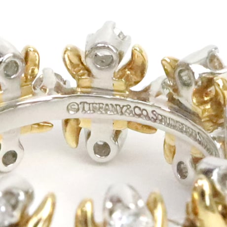 TIFFANY＆Co. Jean Schlumberger Ring Diamond 18K Yellow Gold #19545