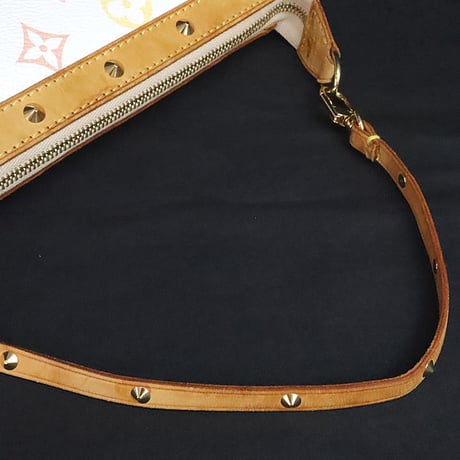 Louis Vuitton x Murakami Pochette Accessory Pouch Monogram Multicolor White M92649 #19895