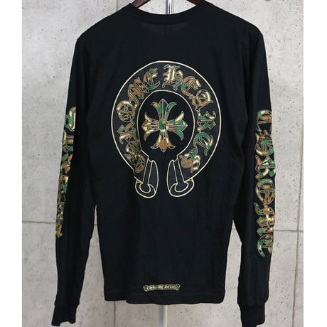 Chrome Hearts Camouflage Horseshoe Cemetery Long Sleeve #31924