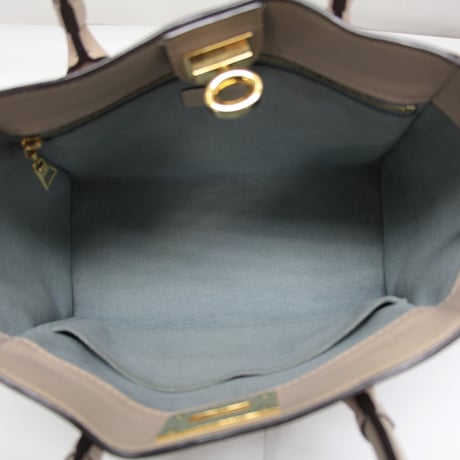 Louis Vuitton On My Side PM Handbag Monogram Canvas Calfskin Leather M57729 RFID #76035