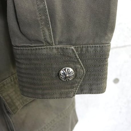 Chrome Hearts Cherry Bomb Blouson Military Jacket Current tag #103834