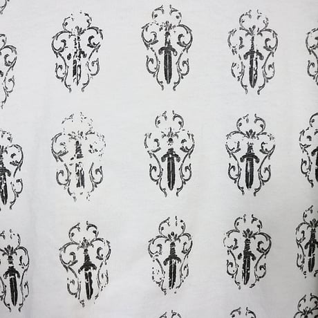 Chrome Hearts Old Vine Dagger Print T-Shirt #31873