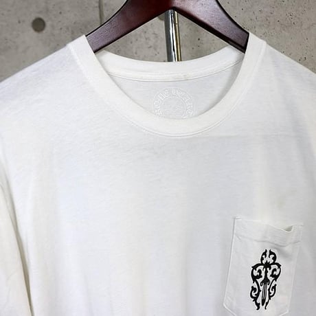 Chrome Hearts Vine Dagger Vertical Logo T-Shirt #31580