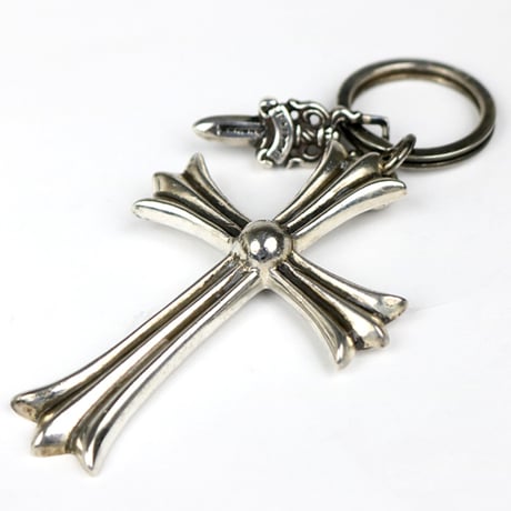 Chrome Hearts Large Cross Split Dagger Keyring #32158