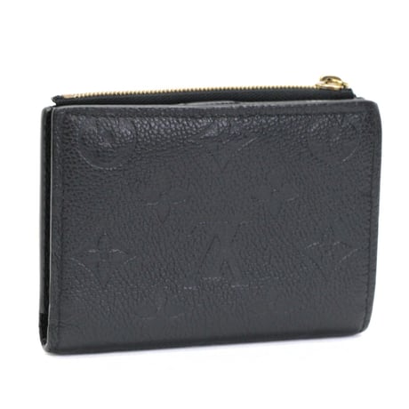 Louis Vuitton Portefeuille Lisa Coin Purse Monogram Empreinte Black M83365 #74690